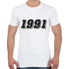 PRINTFASHION 1991 - Férfi póló - Fehér férfi póló