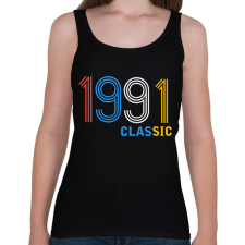 PRINTFASHION 1991 - Női atléta - Fekete női trikó