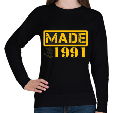 PRINTFASHION 1991 - Női pulóver - Fekete