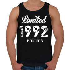 PRINTFASHION 1992 - Férfi atléta - Fekete atléta, trikó