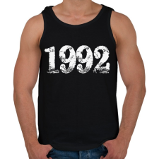 PRINTFASHION 1992 - Férfi atléta - Fekete atléta, trikó