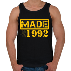 PRINTFASHION 1992 - Férfi atléta - Fekete