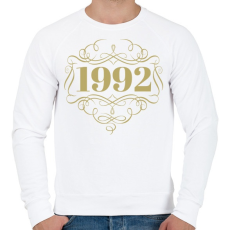 PRINTFASHION 1992 - Férfi pulóver - Fehér