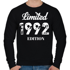 PRINTFASHION 1992 - Férfi pulóver - Fekete férfi pulóver, kardigán