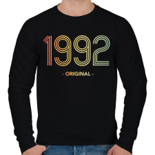 PRINTFASHION 1992 - Férfi pulóver - Fekete férfi pulóver, kardigán