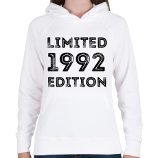 PRINTFASHION 1992 - Női kapucnis pulóver - Fehér