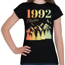 PRINTFASHION 1992 - Női póló - Fekete női póló