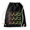 PRINTFASHION 1992 - Sportzsák, Tornazsák - Fekete