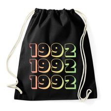 PRINTFASHION 1992 - Sportzsák, Tornazsák - Fekete tornazsák