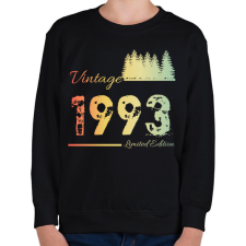 PRINTFASHION 1993 - Gyerek pulóver - Fekete gyerek pulóver, kardigán