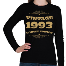 PRINTFASHION 1993 - Női hosszú ujjú póló - Fekete női póló
