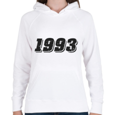 PRINTFASHION 1993 - Női kapucnis pulóver - Fehér