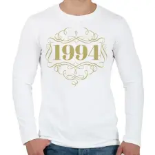 PRINTFASHION 1994 - Férfi hosszú ujjú póló - Fehér férfi póló