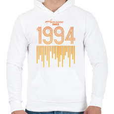 PRINTFASHION 1994 - Férfi kapucnis pulóver - Fehér