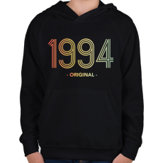 PRINTFASHION 1994 - Gyerek kapucnis pulóver - Fekete
