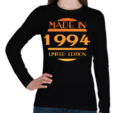 PRINTFASHION 1994 - Női hosszú ujjú póló - Fekete női póló