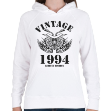 PRINTFASHION 1994 - Női kapucnis pulóver - Fehér női pulóver, kardigán