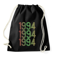 PRINTFASHION 1994 - Sportzsák, Tornazsák - Fekete tornazsák