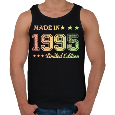 PRINTFASHION 1995 - Férfi atléta - Fekete atléta, trikó