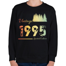 PRINTFASHION 1995 - Gyerek pulóver - Fekete