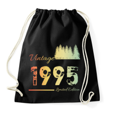 PRINTFASHION 1995 - Sportzsák, Tornazsák - Fekete tornazsák