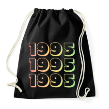 PRINTFASHION 1995 - Sportzsák, Tornazsák - Fekete tornazsák