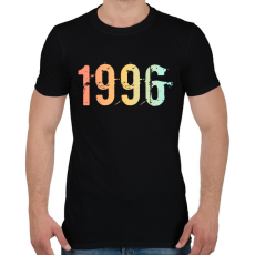 PRINTFASHION 1996 - Férfi póló - Fekete