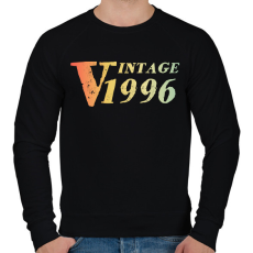 PRINTFASHION 1996 - Férfi pulóver - Fekete