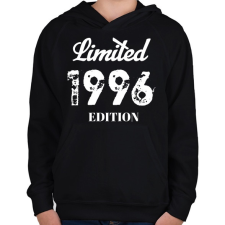 PRINTFASHION 1996 - Gyerek kapucnis pulóver - Fekete gyerek pulóver, kardigán