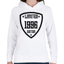 PRINTFASHION 1996 - Női kapucnis pulóver - Fehér női pulóver, kardigán