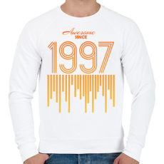 PRINTFASHION 1997 - Férfi pulóver - Fehér