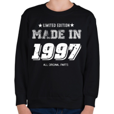 PRINTFASHION 1997 - Gyerek pulóver - Fekete