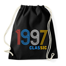 PRINTFASHION 1997 - Sportzsák, Tornazsák - Fekete tornazsák