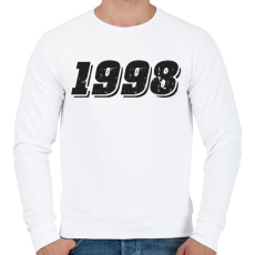 PRINTFASHION 1998 - Férfi pulóver - Fehér