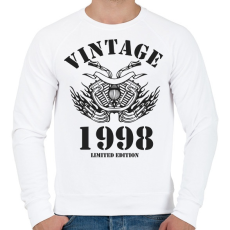 PRINTFASHION 1998 - Férfi pulóver - Fehér