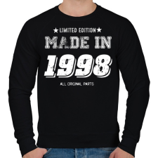 PRINTFASHION 1998 - Férfi pulóver - Fekete férfi pulóver, kardigán