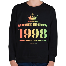 PRINTFASHION 1998 - Gyerek pulóver - Fekete gyerek pulóver, kardigán