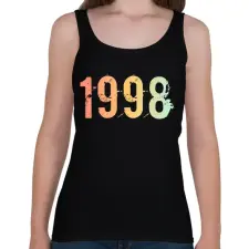 PRINTFASHION 1998 - Női atléta - Fekete női trikó