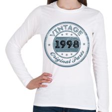 PRINTFASHION 1998 - Női hosszú ujjú póló - Fehér női póló