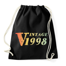 PRINTFASHION 1998 - Sportzsák, Tornazsák - Fekete tornazsák