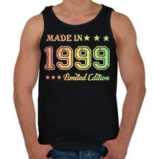 PRINTFASHION 1999 - Férfi atléta - Fekete atléta, trikó