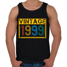 PRINTFASHION 1999 - Férfi atléta - Fekete atléta, trikó