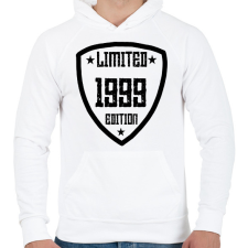 PRINTFASHION 1999 - Férfi kapucnis pulóver - Fehér férfi pulóver, kardigán