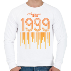 PRINTFASHION 1999 - Férfi pulóver - Fehér