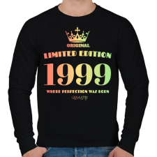 PRINTFASHION 1999 - Férfi pulóver - Fekete férfi pulóver, kardigán