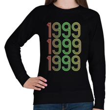 PRINTFASHION 1999 - Női pulóver - Fekete női pulóver, kardigán