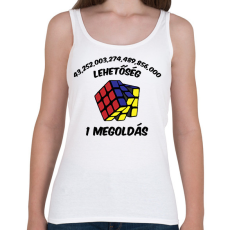 PRINTFASHION 1 megoldás - Női atléta - Fehér