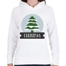 PRINTFASHION 1 - Női kapucnis pulóver - Fehér