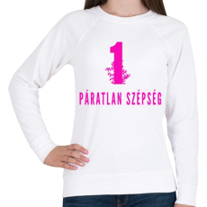 PRINTFASHION 1 PÁRATLAN SZÉSÉG - Női pulóver - Fehér