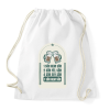 PRINTFASHION 1 SÖR NEM SÖR - Sportzsák, Tornazsák - Fehér
